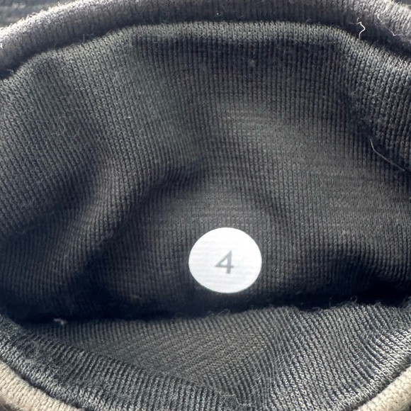 Lululemon Womens Green Gator Give Me Qi Cyber Stripe Fatigue Crop Legging Size 4 - Picture 6 of 9